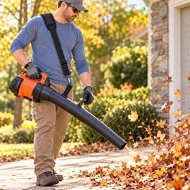 Adjustable Trimmer Shoulder Strap for Yard Work – Padded Support for Grass Trimmers, String Trimmers & Leaf Blowers