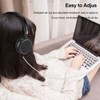 Stereo Headphones, Foldable Compact Wired Headset Stereo HiFi Music Headphones