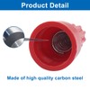 Marvexi 300Pcs Red Electrical Wire Connectors, Spring Insert Screw Terminals