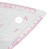 5pcs 6403 Curve Ruler Set Multifunctional Plastic Curve Pattern Ruler