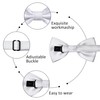 Branduce White Bow Ties for Boys Pre Tied Toddler Bow