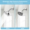 OFFO Fixed Shower Head, 9 Modes 5 inch Waterfall Shower