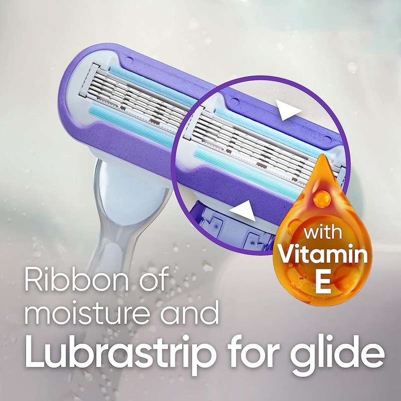 Gillette Venus Extra Smooth Swirl Women's Razor Blade Refills -