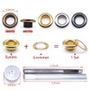Grommet Kit 800 Sets Gronmets Eyelets with 3 Pieces Install