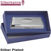 SILBERKANNE Pocket Ashtray 5 x 6.5 cm Premium Silver Plated