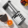 4-in-1 Professional Knife and Scissors Sharpener, Manual Kitchen Sharpening Tool,