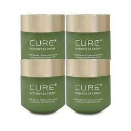 Kim Jeong-moon Aloe Cure Intensive 2X Cream 50g 4 Ss / 김정문알로에 큐어 인텐시브 2X 크림 50g 4개 Ss