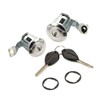 LST 2 x Lock Cylinder Door Lock Front Left Right