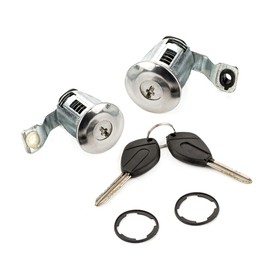 LST 2 x Lock Cylinder Door Lock Front Left Right with Key