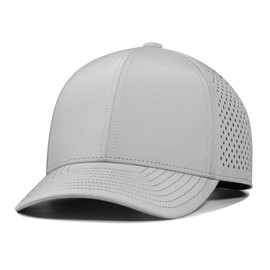 Petite Snapback Hats for Small Heads Men Women,Grey Baseball Cap,Adjustable Size
