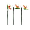 3 Pcs Large Bird of Paradise 32 Inch Permanent Flower,UV