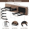 Tindbea Hair Dryer Holder Curling Iron Holder Flat Iron, Blow