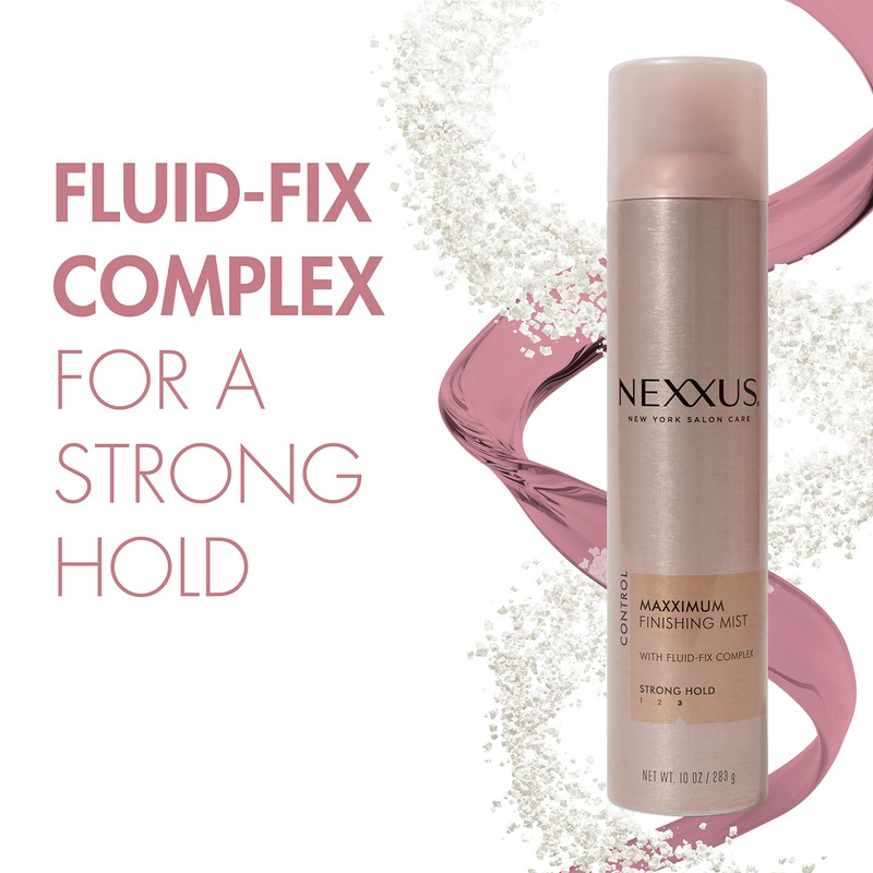 Nexxus Maximum Hold Finishing Hair Spray, for Control, Hold Hairspray