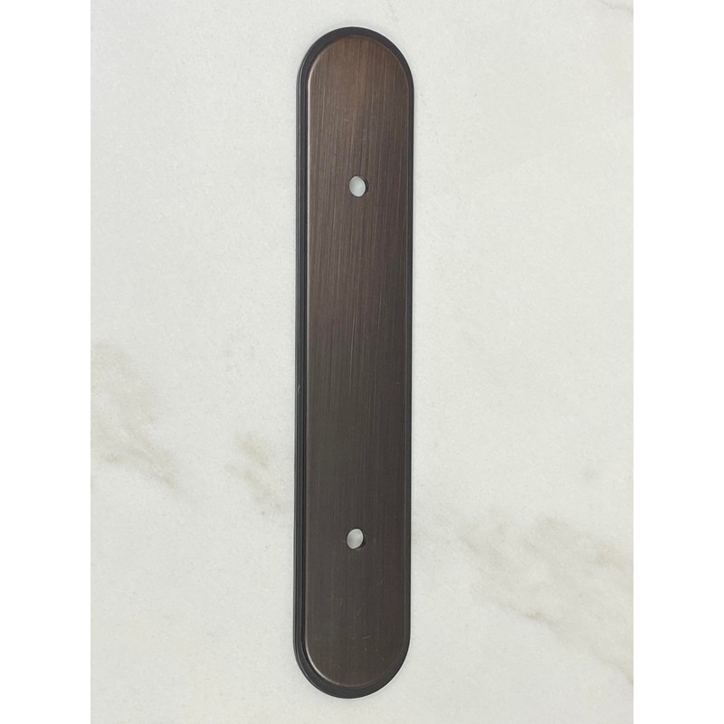 CKP Brand #300 3 in. (76mm) Oval Backplate, Oil-Rubbed Bronze