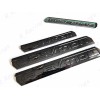 GMC OVERLAY 4PCS Gloss Black Door Rear Elevation Canyon Emblem