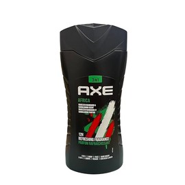 3 x Axe Men Shower Gel "Africa" - 250 ml
