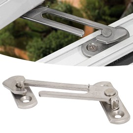 Casement Window Stopper, Stainless Steel Child Lock Restrictor Safety Catch Concealed Casement Window Restrictor