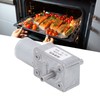 Double Shaft DC Gear Motor 25kg.cm 12mm Self Locking Reversible
