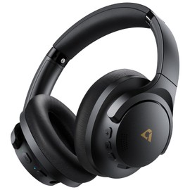 1Mii Y8 Active Noise Cancelling Headphones, Bluetooth 5.3, Wireless Headphones, Bluetooth Over-Ear Headphones, 75 Hours Playback, Built-in Microphone, Gaming Headset, Foldable, Wired, Wireless,