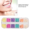 Colorful Dental Restoration Interdental Composite Contoured Wooden Wedges (600pcs)