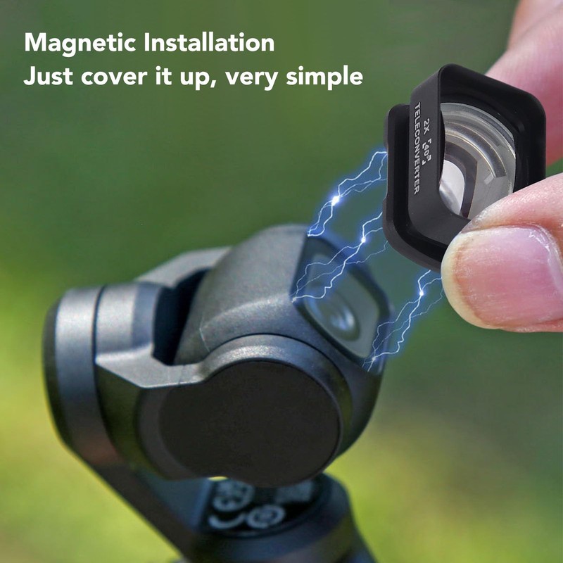 Pocket 3 x Zoom Lens for Long Range Photography, Convenient
