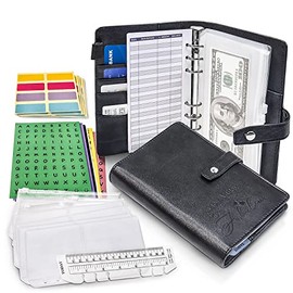 Budget Binder A6 Budget Planner Money Organizer for Cash Binders for School Cash Envelopes for Budgeting