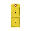 Open Industry Shipping Label 1-100 Consecutive Numbers Yellow BF-106-YE