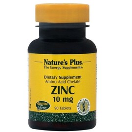 Nature's Plus Zinc 10mg, 90 Tablets