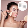 Beavorty 12pcs Fan Shaped Facial Mask Applicator Brushes Makeup Brushes