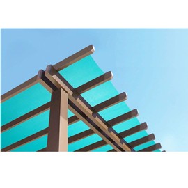 Patio Paradise 8' x 20' Sunblock Shade Cloth Roll,Turquoise Green Sun Shade Fabric 95% UV Resistant Mesh Netting Cover for Outdoor,Backyard,Plant,Greenhouse,Barn