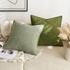 MIULEE Set of 2 Cushion Covers, 40 x 40 cm,