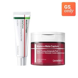Centellian 24 [GS Exclusive] 1 large bottle of 2026 Latest Madeca Cream Aging Focus & 1 bottle of Latest Melapad / [GS단독] 2026 최신상 마데카 크림 에이징포커스 대용량 1통 & 최신상 멜라패드 1통