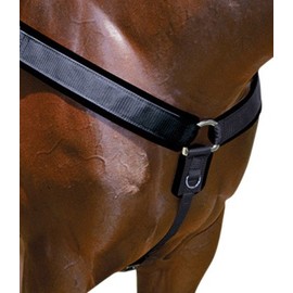 Professionals Choice Equine Neoprene Breast Collar (Universal Size, Black)