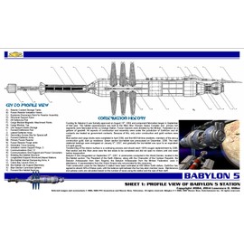 Babylon 5 Station Blueprints