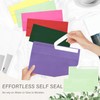 50 Pack #10 Business Envelopes, Self Seal Standard Light Green