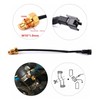 Motorcycle Digital Thermometer, DC 12V Ultra Thin Water Temperature Meter