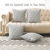 Volcanics Pack of 2 Faux Wool Throw Pillow Covers 20x20