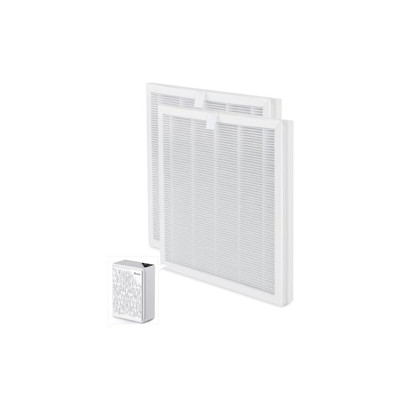 (2 PCS) VEWIOR H13 True HEPA Replacement Filter for ClearAir-A6