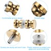 sourcing map Glass Door Handles, Round Sliding Shower Doors Knob