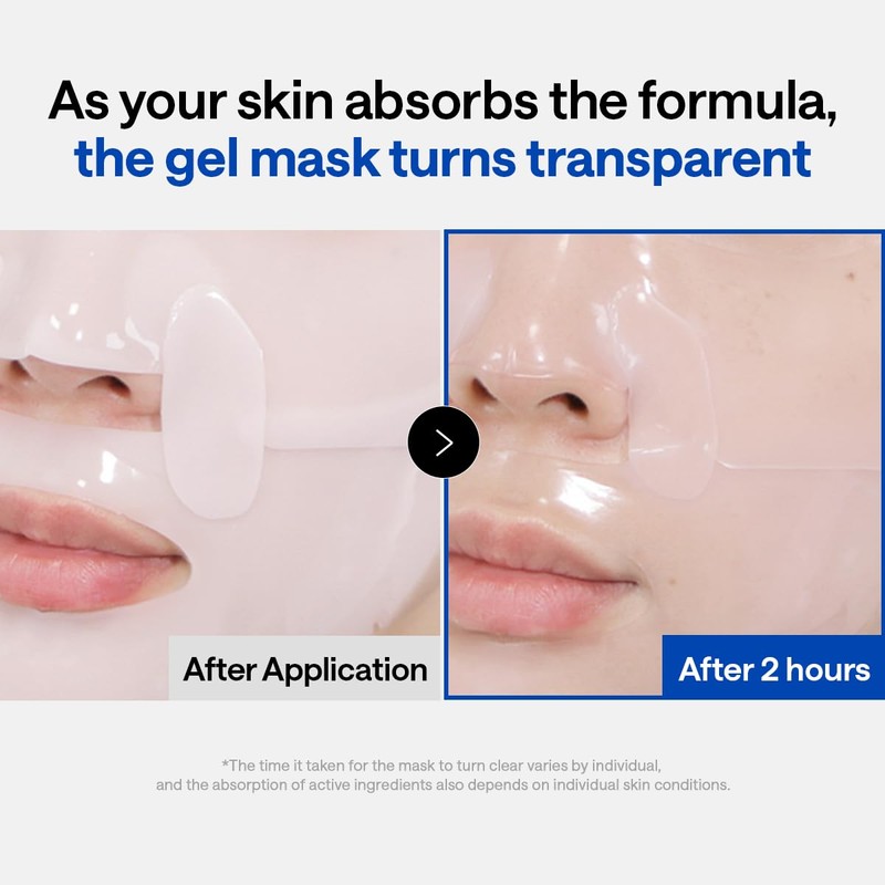 MEDIHEAL Hyper Hyaluronate Mask 10pcs | Hydrogel Overnight Face Mask
