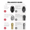 Multi Chuck Set Compatible with Dremel, Mellbree 0.8-3.2mm Drill Keyless