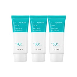 Cynic Scinic Enjoy Super Mild Sun Essence 50ml×3 Moist 3 Pieces / 싸이닉 엔조이 슈퍼 마일드 선에센스 50ml×3개 촉촉한 3개