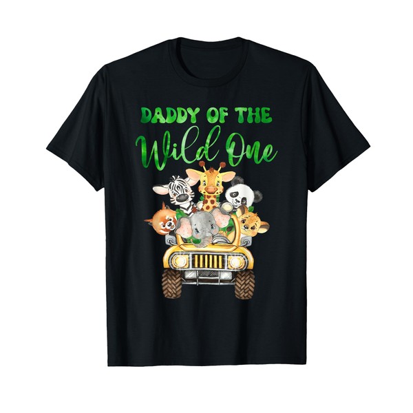 Daddy Of The Wild One Birthday 1st Safari Jungle Family