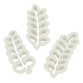 PME WE333 Christmas Wreath Eucalyptus Cutter 3 Piece, White