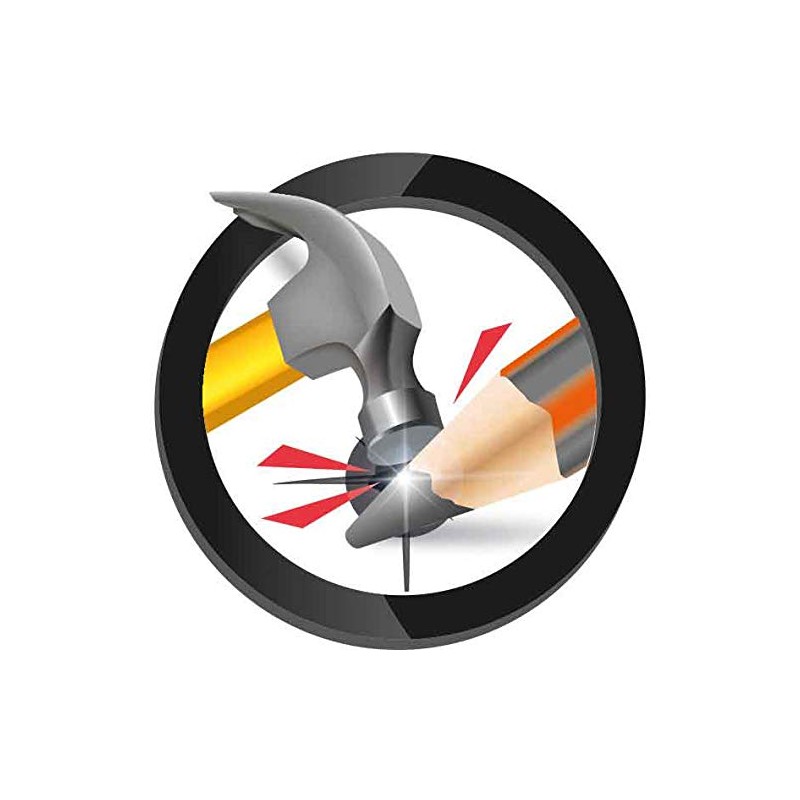 Maped BlackPeps Lpiz de Grafito, Triangular, Mina Resistente, Gris, paquete