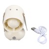 Handheld Fan Cute Cartoon Dog Shaped 3 Speeds Rechargeable Portable
