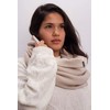 Manufaktur13 Knit Loop - Tube Scarf, Knitted Loop with Waffle