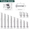 EASTLO #10 x 3/4" (1/4" to 3" Available) Hex Washer