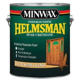 Minwax 13210000 Helmsman Indoor/Outdoor Spar Urethane, 1 gallon, Semi-Gloss