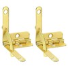 uxcell 2Pcs Box Quadrant Hinge, 22x28mm Box Hinge Cases with